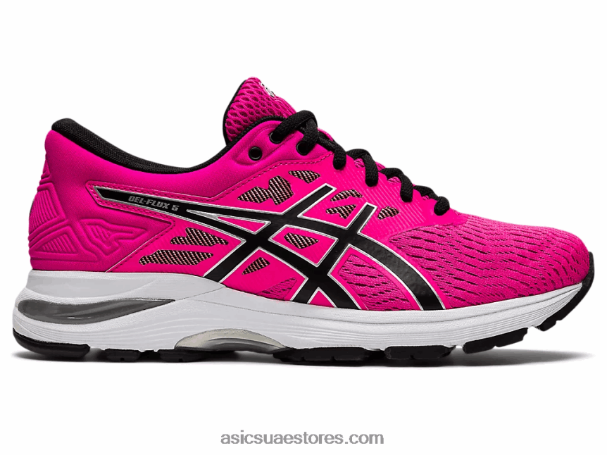 Asics الوردي glo / أسود جل تدفق 5 2N24DJ2664