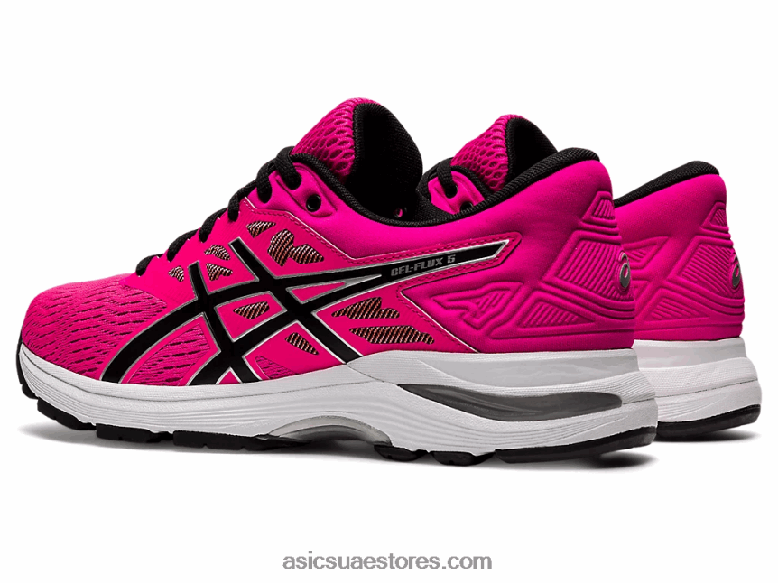 Asics الوردي glo / أسود جل تدفق 5 2N24DJ2664