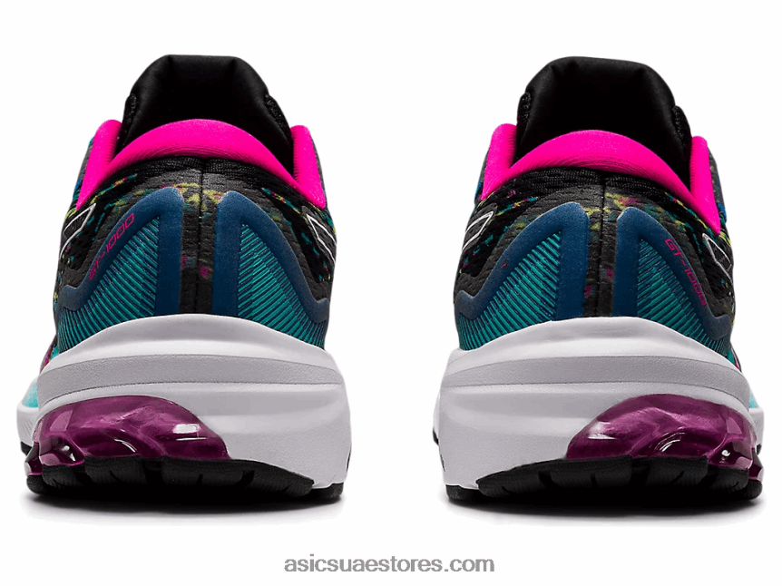 Asics أسود / وردي glo GT-1000 11 2N24DJ3204