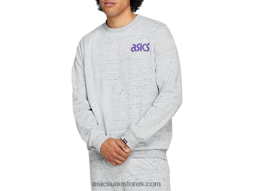 Asics هيذر الرمادي بيدمونت قدم في طاقم gpx 2N24DJ325
