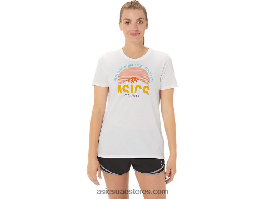Asics أبيض لامع gsg للسيدات منذ 1977 طاقم المغامرة 2N24DJ1044