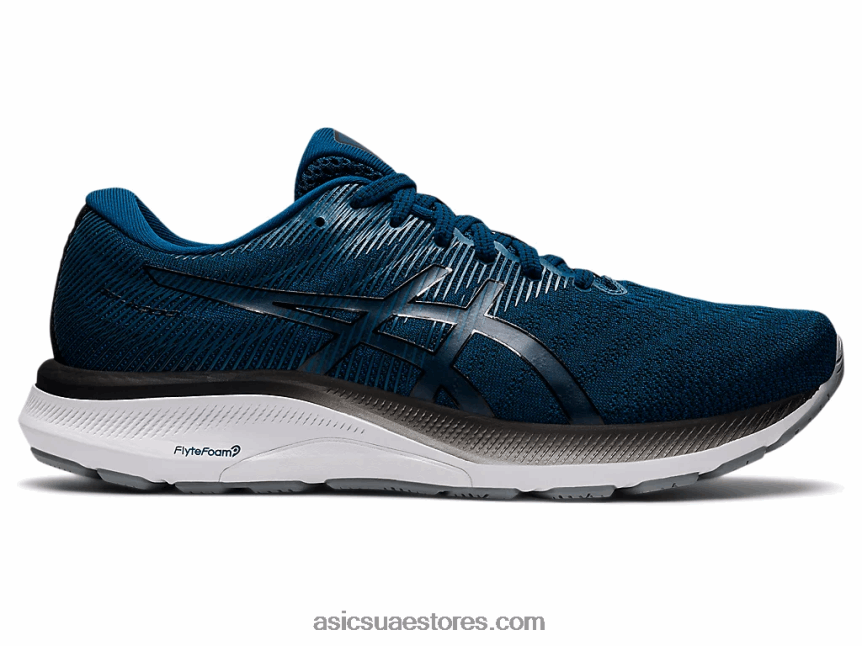 Asics ماكو أزرق / أسود gt-4000 3 عريض 2N24DJ666