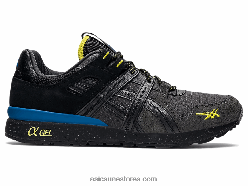 Asics الجرافيت الرمادي / عشب البحر إعادة gt-ii 2N24DJ1105