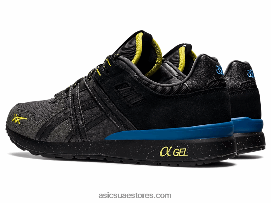 Asics الجرافيت الرمادي / عشب البحر إعادة gt-ii 2N24DJ1105