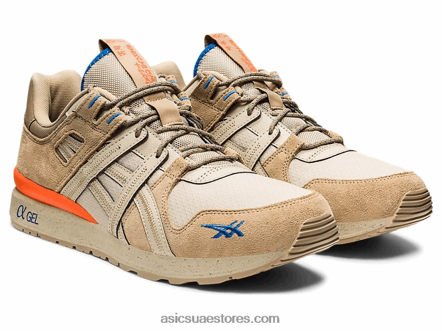 Asics المعجون / البرتقالي الصادم إعادة gt-ii 2N24DJ1119