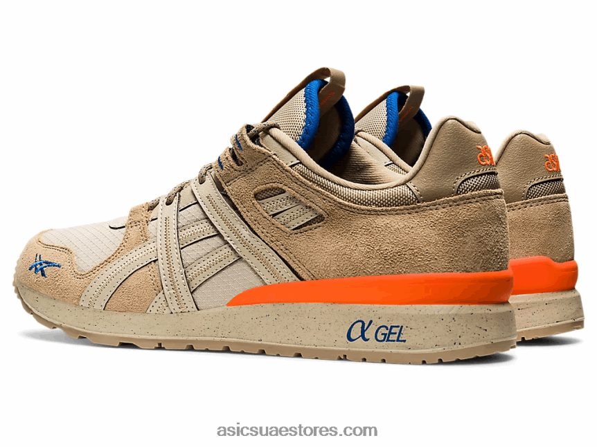 Asics المعجون / البرتقالي الصادم إعادة gt-ii 2N24DJ1119