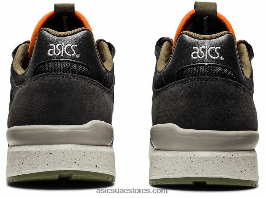Asics قماش الزيتون / habanero إعادة gt-ii 2N24DJ1259
