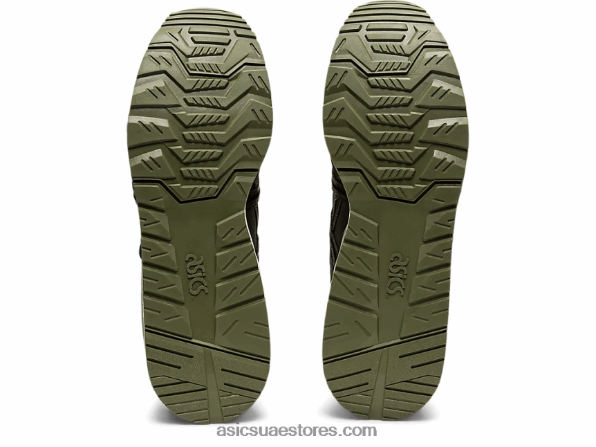 Asics قماش الزيتون / habanero إعادة gt-ii 2N24DJ1259