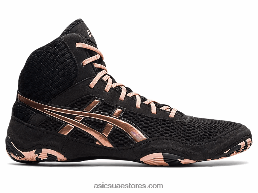 Asics أسود / ذهبي وردي matblazer 2N24DJ3893