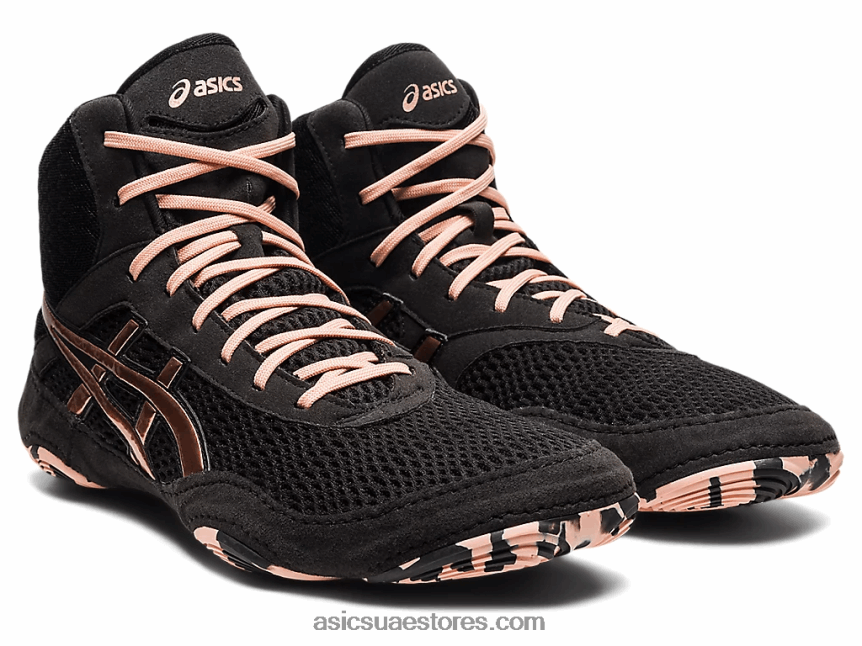 Asics أسود / ذهبي وردي matblazer 2N24DJ3893