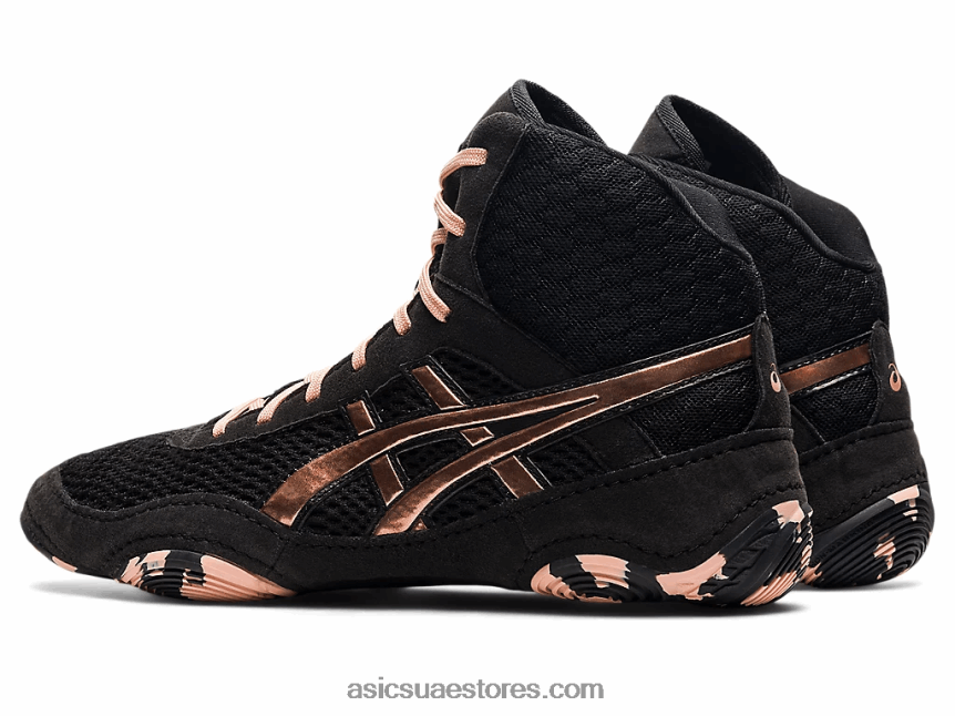 Asics أسود / ذهبي وردي matblazer 2N24DJ3893