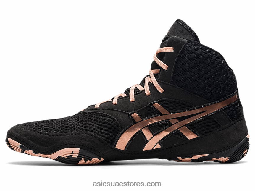 Asics أسود / ذهبي وردي matblazer 2N24DJ3893