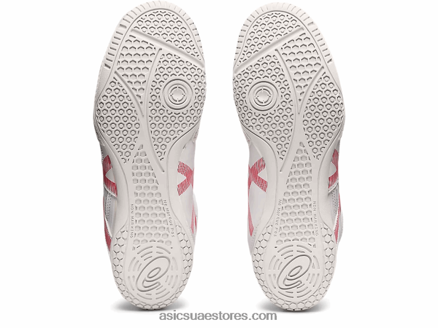 Asics أبيض / أحمر كهربائي matcontrol 2 2N24DJ1827
