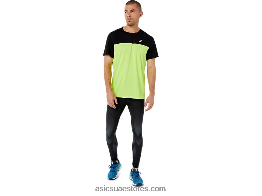Asics أسود الأداء الرجال metarun ضيق 2N24DJ1461