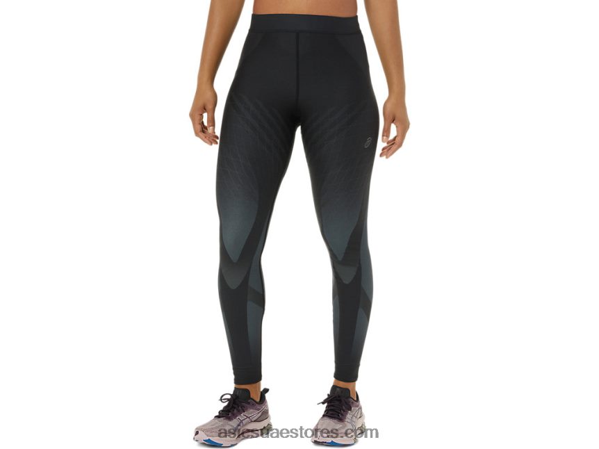 Asics أسود الأداء metarun المرأة ضيق 2N24DJ3417
