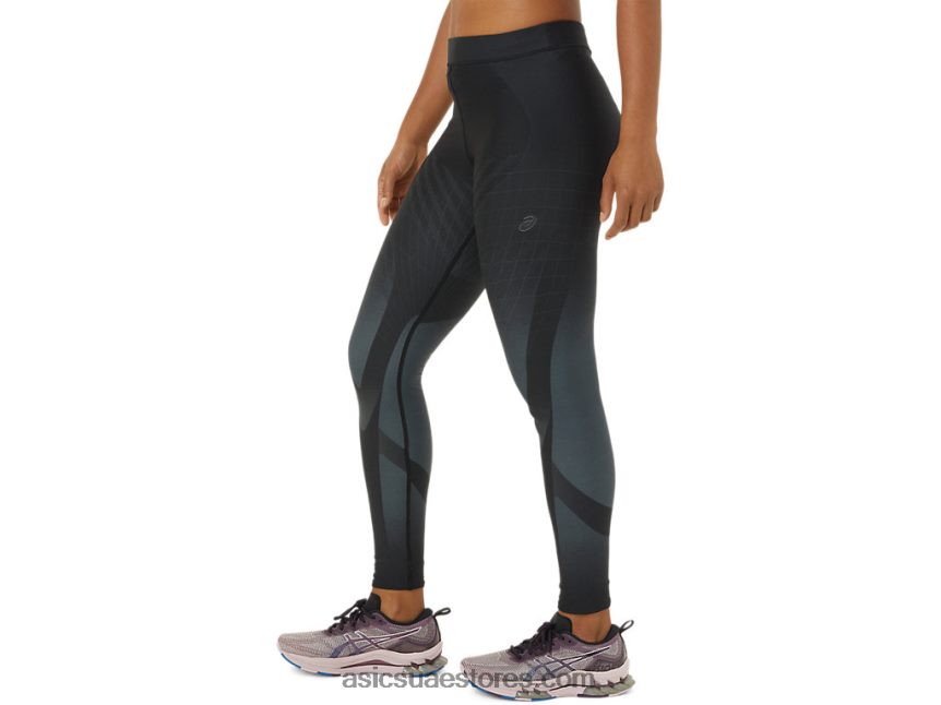 Asics أسود الأداء metarun المرأة ضيق 2N24DJ3417