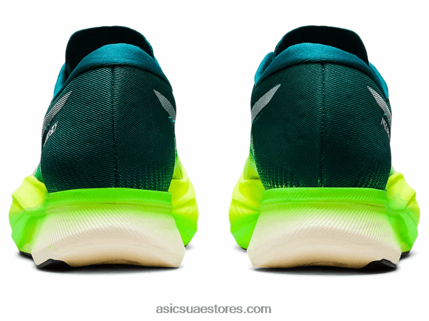 Asics صنوبر مخملي / أصفر أمان metaspeed السماء + 2N24DJ1254