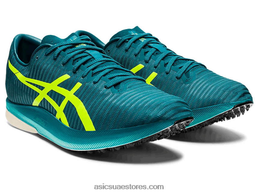 Asics صنوبر مخملي / أصفر أمان metaspeed لد 2N24DJ1382