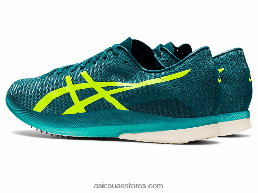 Asics صنوبر مخملي / أصفر أمان metaspeed لد 2N24DJ1382