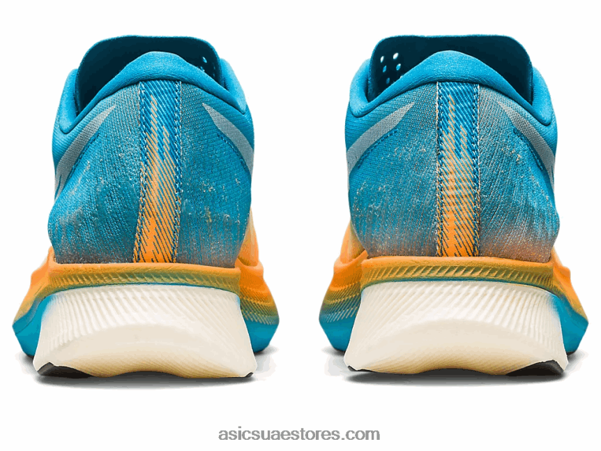 Asics البرتقالي البوب ​​/ الجزيرة الزرقاء metaspeed السماء 2N24DJ2633