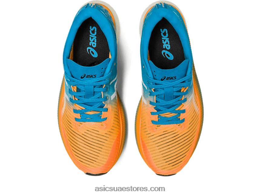 Asics البرتقالي البوب ​​/ الجزيرة الزرقاء metaspeed السماء 2N24DJ2633
