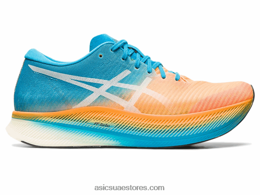Asics البرتقالي البوب ​​/ الجزيرة الزرقاء metaspeed السماء 2N24DJ281