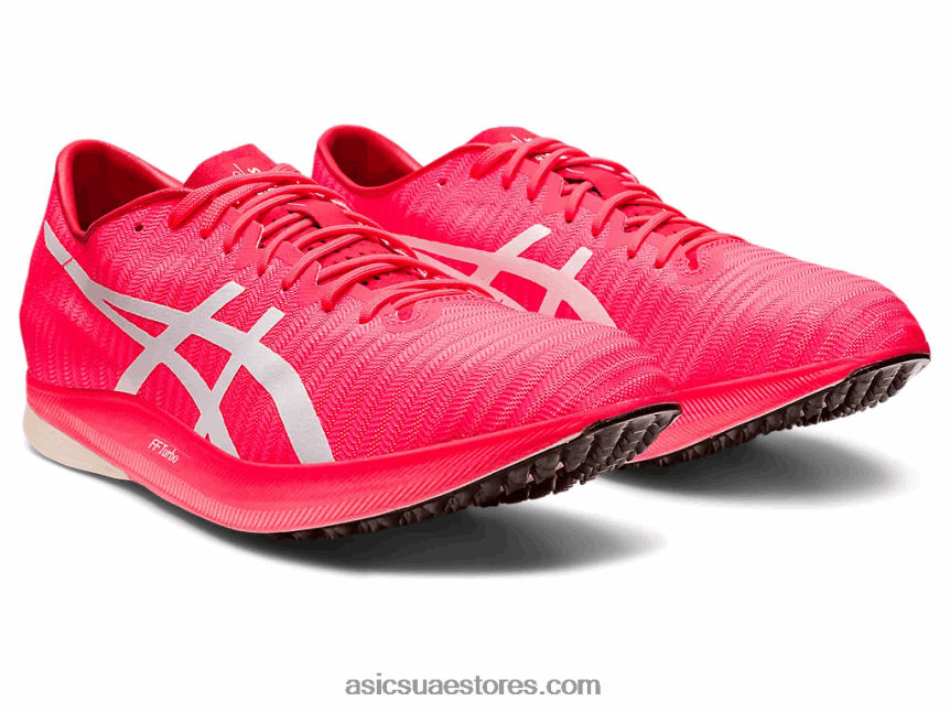 Asics المغنية الوردي / الأبيض metaspeed لد 2N24DJ309