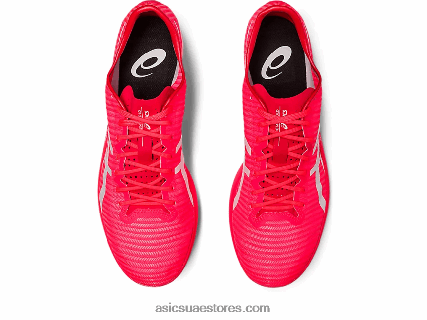 Asics المغنية الوردي / الأبيض metaspeed لد 2N24DJ309