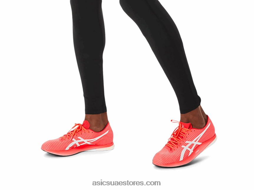 Asics المغنية الوردي / الأبيض metaspeed لد 2N24DJ309