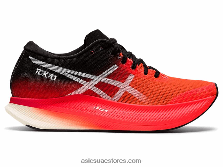 Asics شروق الشمس أحمر / أبيض metaspeed السماء 2N24DJ3950