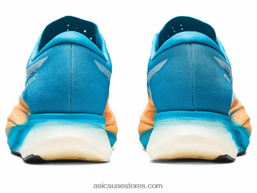 Asics البرتقالي البوب ​​/ الجزيرة الزرقاء metaspeed السماء + 2N24DJ586
