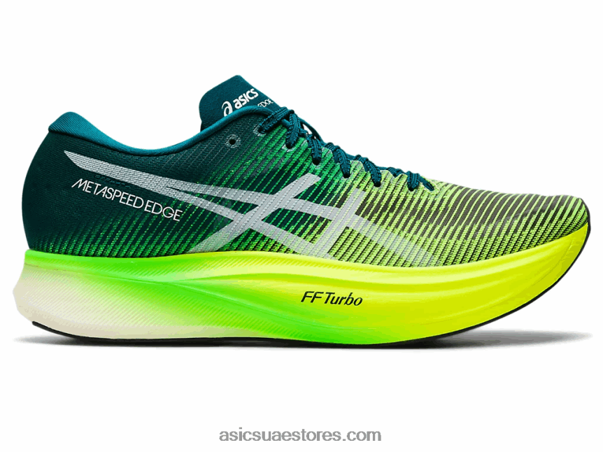 Asics صنوبر مخملي / أصفر أمان metaspeed edge + 2N24DJ1253