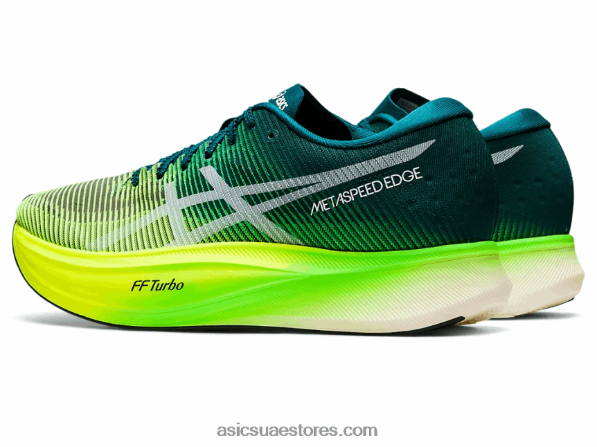 Asics صنوبر مخملي / أصفر أمان metaspeed edge + 2N24DJ1253
