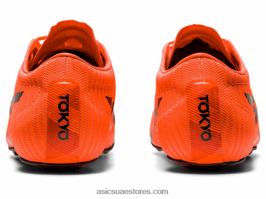 Asics شروق الشمس أحمر / كسوف أسود metasprint طوكيو 2N24DJ2071