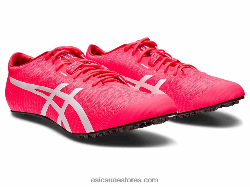 Asics المغنية الوردي / الأبيض metasprint 2N24DJ310
