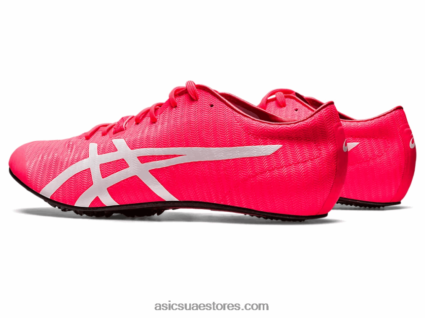 Asics المغنية الوردي / الأبيض metasprint 2N24DJ310