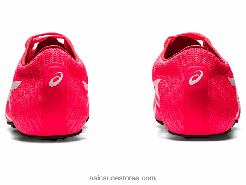 Asics المغنية الوردي / الأبيض metasprint 2N24DJ310