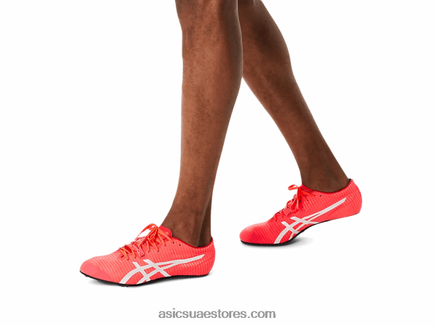 Asics المغنية الوردي / الأبيض metasprint 2N24DJ310