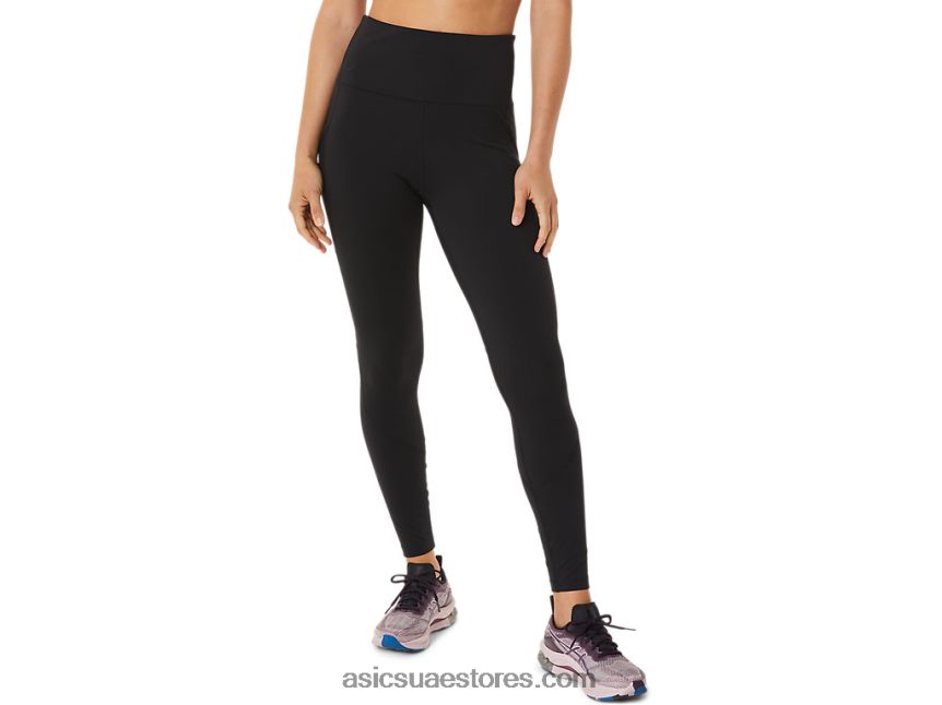 Asics أسود الأداء تدريب المرأة movekoyo ضيق 2N24DJ2837