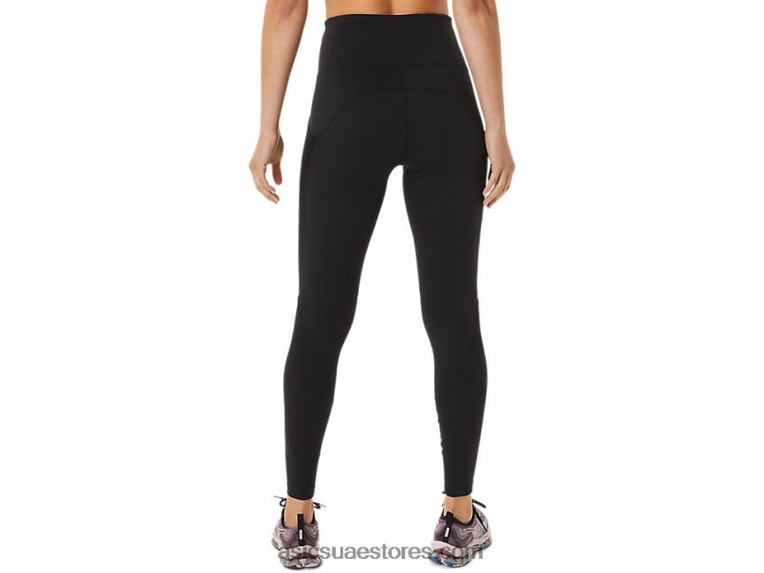 Asics أسود الأداء تدريب المرأة movekoyo ضيق 2N24DJ2837