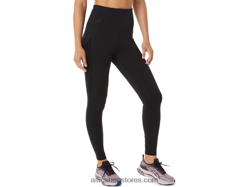 Asics أسود الأداء تدريب المرأة movekoyo ضيق 2N24DJ2837
