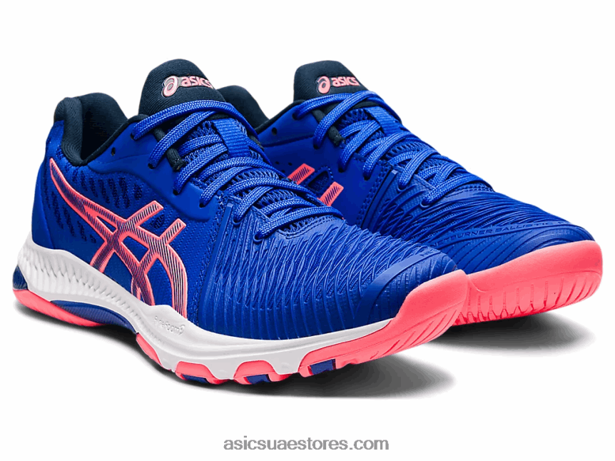Asics اللازورد الأزرق / اشتعلت فيه النيران المرجانية netburner البالستية وما يليها 2 2N24DJ2356