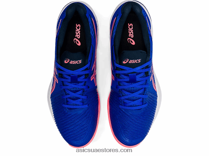 Asics اللازورد الأزرق / اشتعلت فيه النيران المرجانية netburner البالستية وما يليها 2 2N24DJ2356