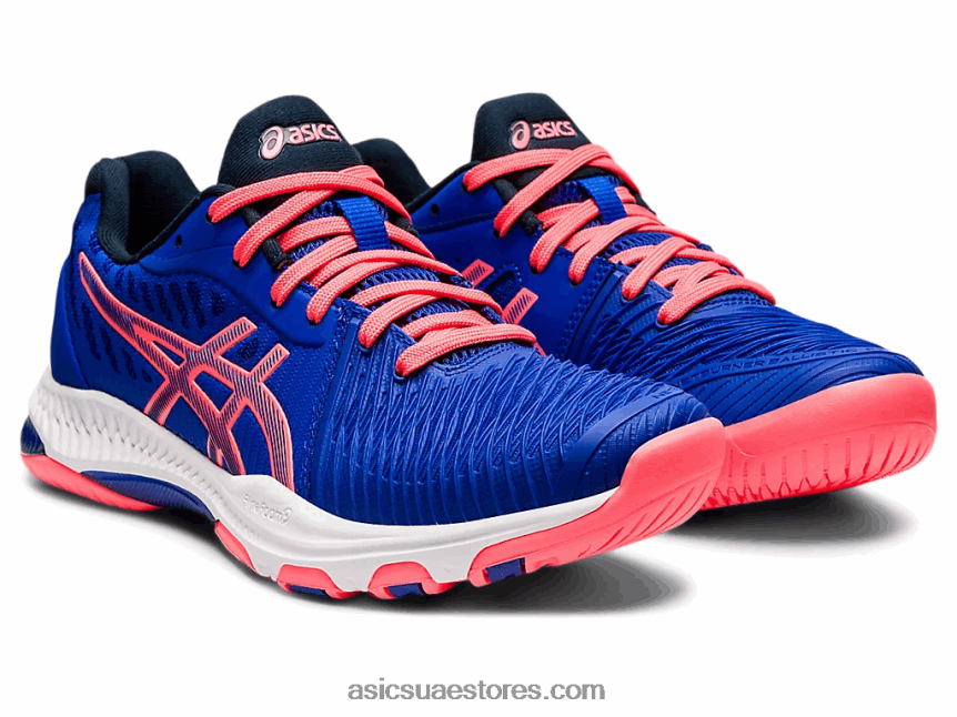 Asics اللازورد الأزرق / اشتعلت فيه النيران المرجانية netburner البالستية وما يليها 2 2N24DJ2356