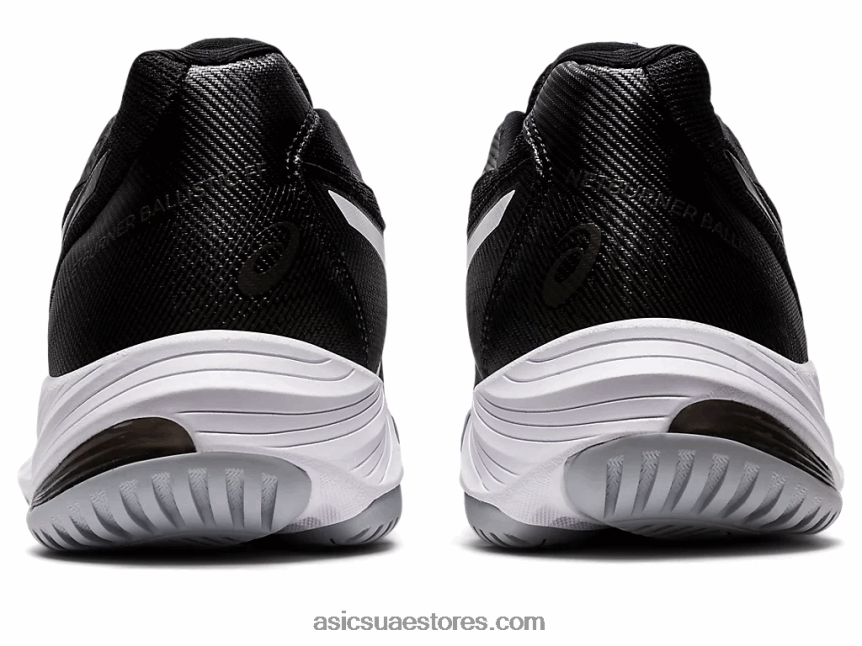 Asics أسود / أبيض netburner البالستية صص .3 2N24DJ1162
