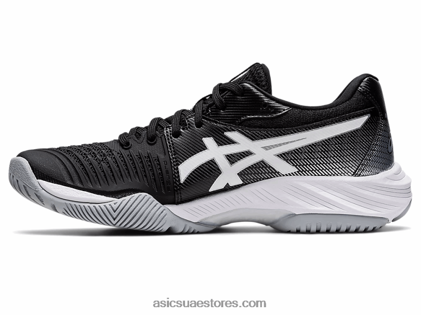 Asics أسود / فضي نقي netburner البالستية صص .3 2N24DJ3103
