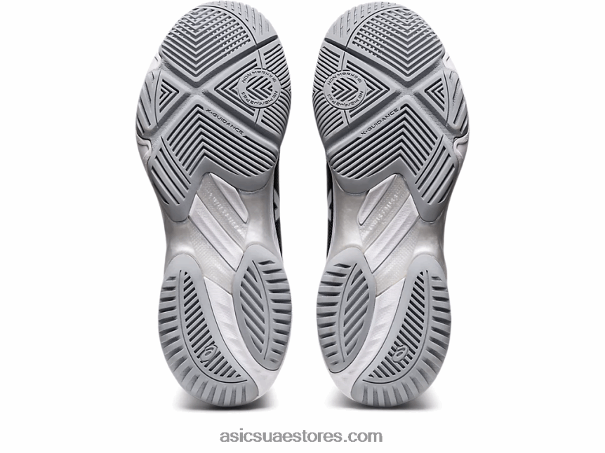 Asics أسود / فضي نقي netburner البالستية صص .3 2N24DJ3103