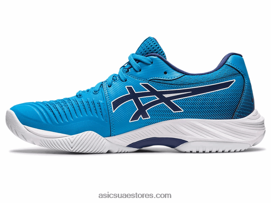 Asics أزرق الجزيرة / أزرق نيلي netburner البالستية صص .3 2N24DJ531