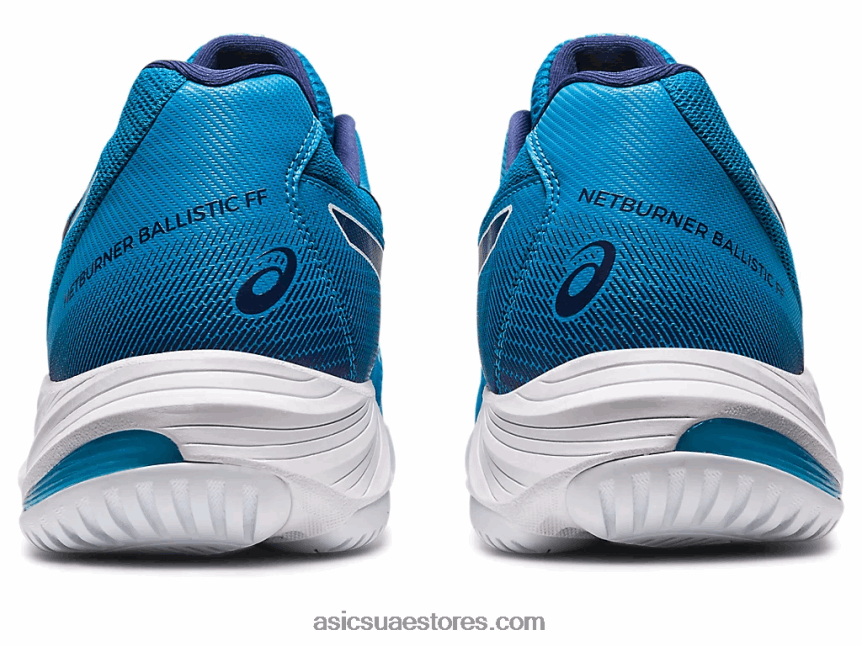 Asics أزرق الجزيرة / أزرق نيلي netburner البالستية صص .3 2N24DJ531