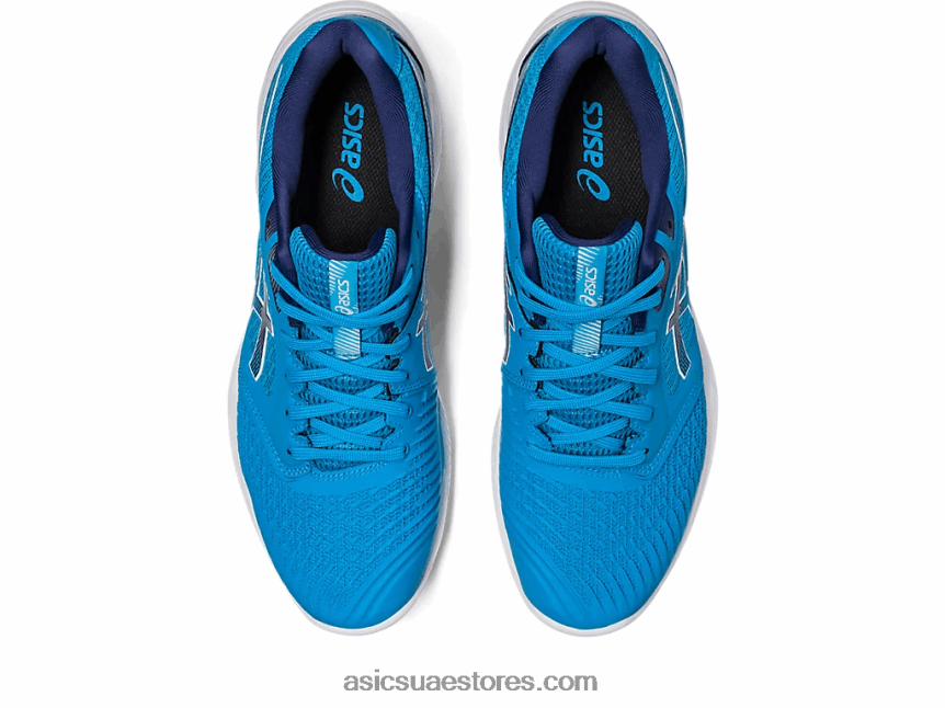 Asics أزرق الجزيرة / أزرق نيلي netburner البالستية صص .3 2N24DJ531